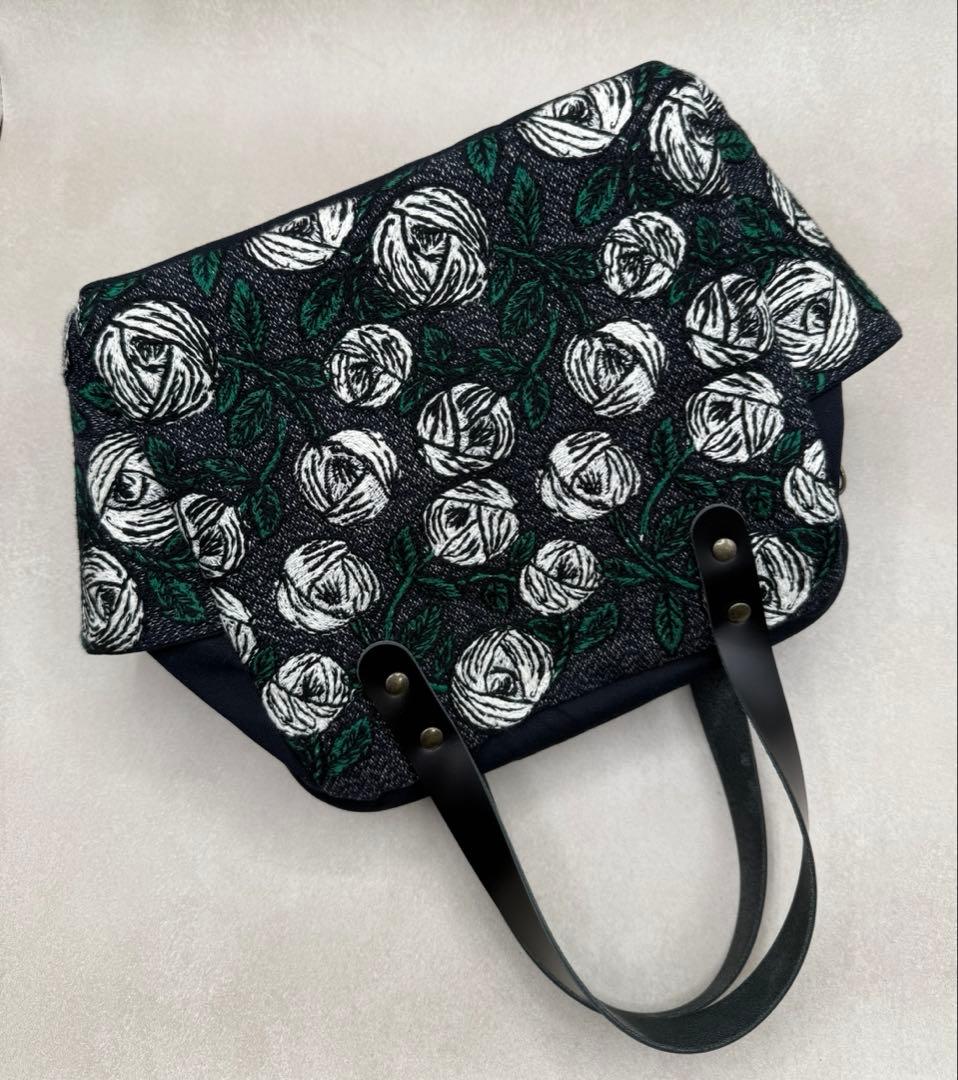 ミナペルホネン rosy ハンドメイドバッグ 206Ⓑ