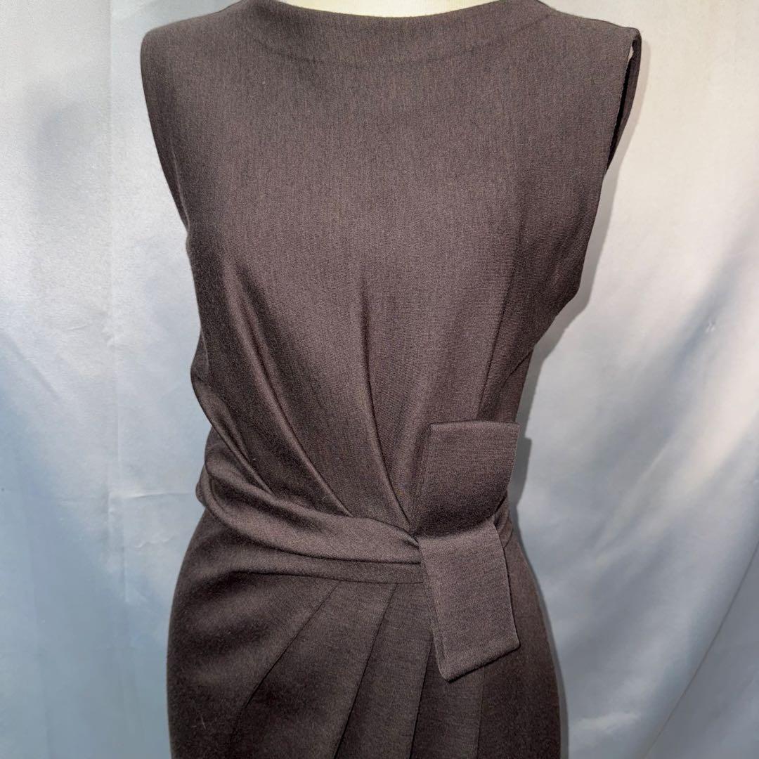 Salvatore Ferragamo フェラガモ ワンピース ブラウン　ドレス