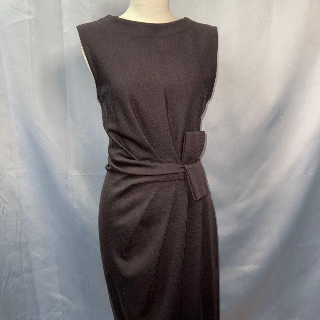 Salvatore Ferragamo フェラガモ ワンピース ブラウン　ドレス