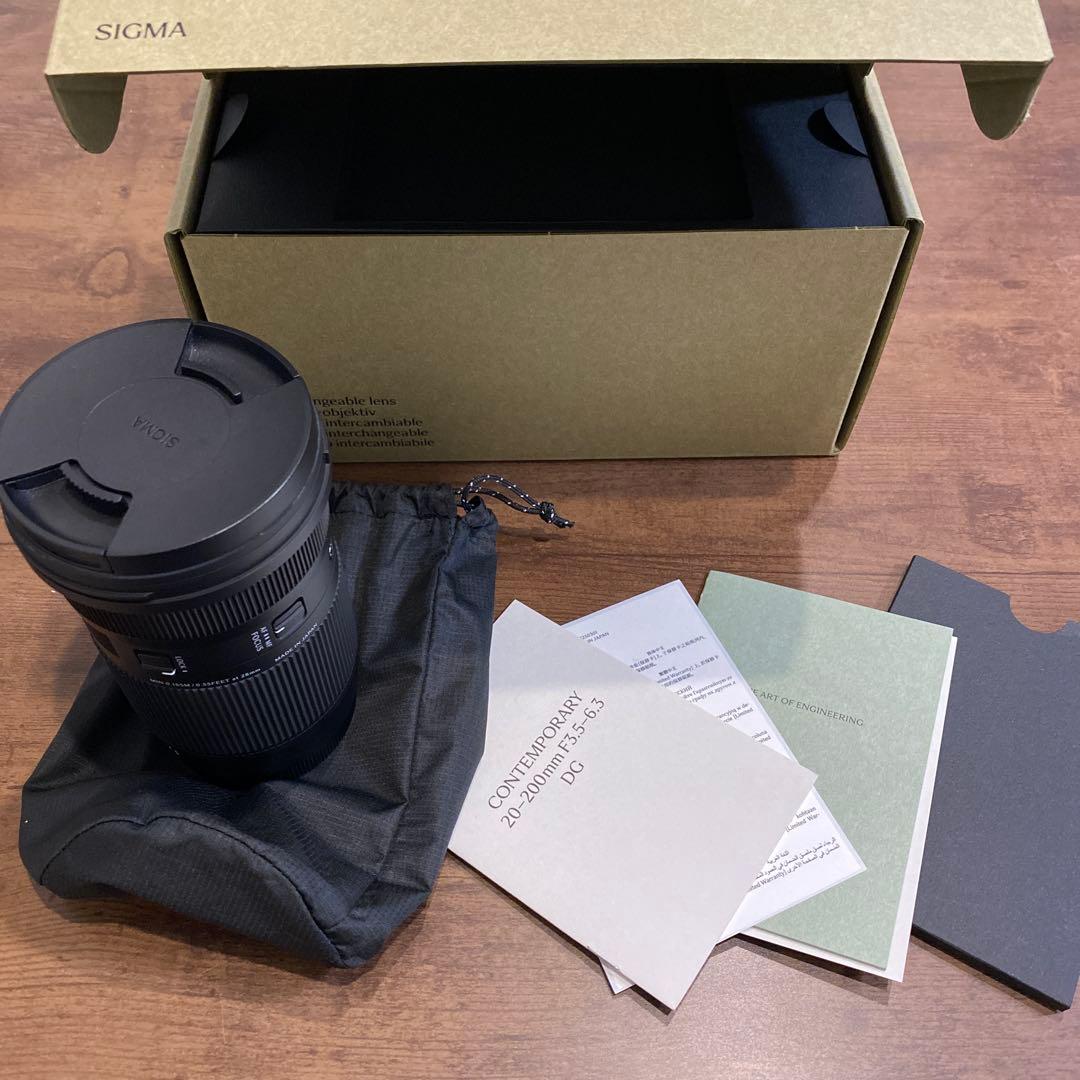 シグマ20-200mm F3.5-6.3 DG Lマウント　ZXⅡおまけ付き