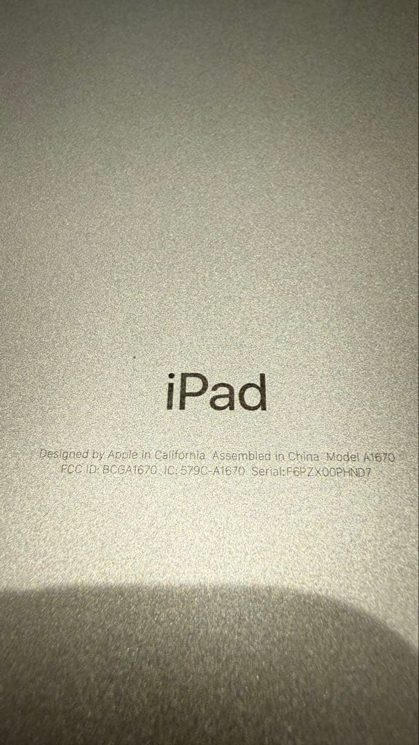 Apple iPad Pro 12.9インチ 第2世代 256GB Wi-Fi