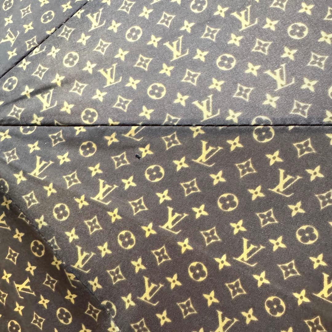 美品 LOUIS VUITTON 傘 モノグラム 総柄 ブラウン LV