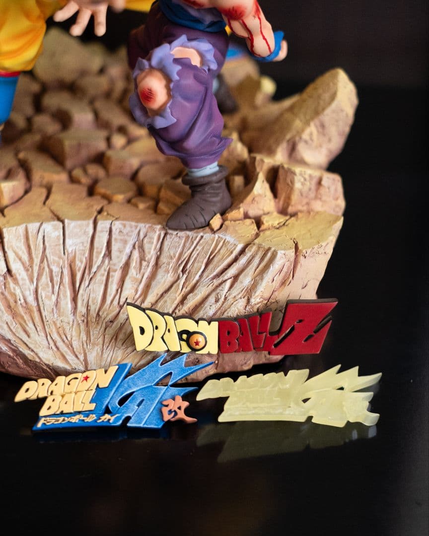 親子かめはめ波 ガレージキット シリアルカード付き