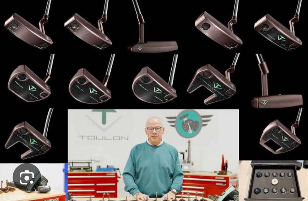 TOULON ゴルフパター用ウェイトセット 10個