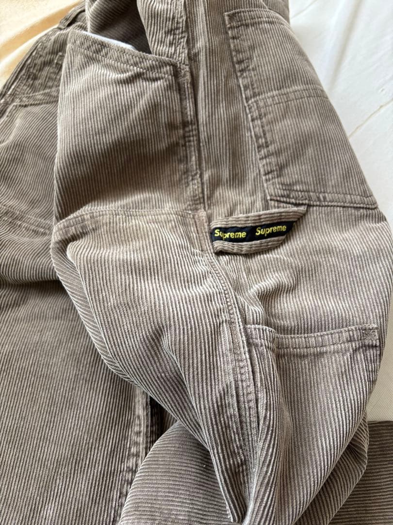 Supreme シュプリーム コーデュロイペインターパンツ 茶 30