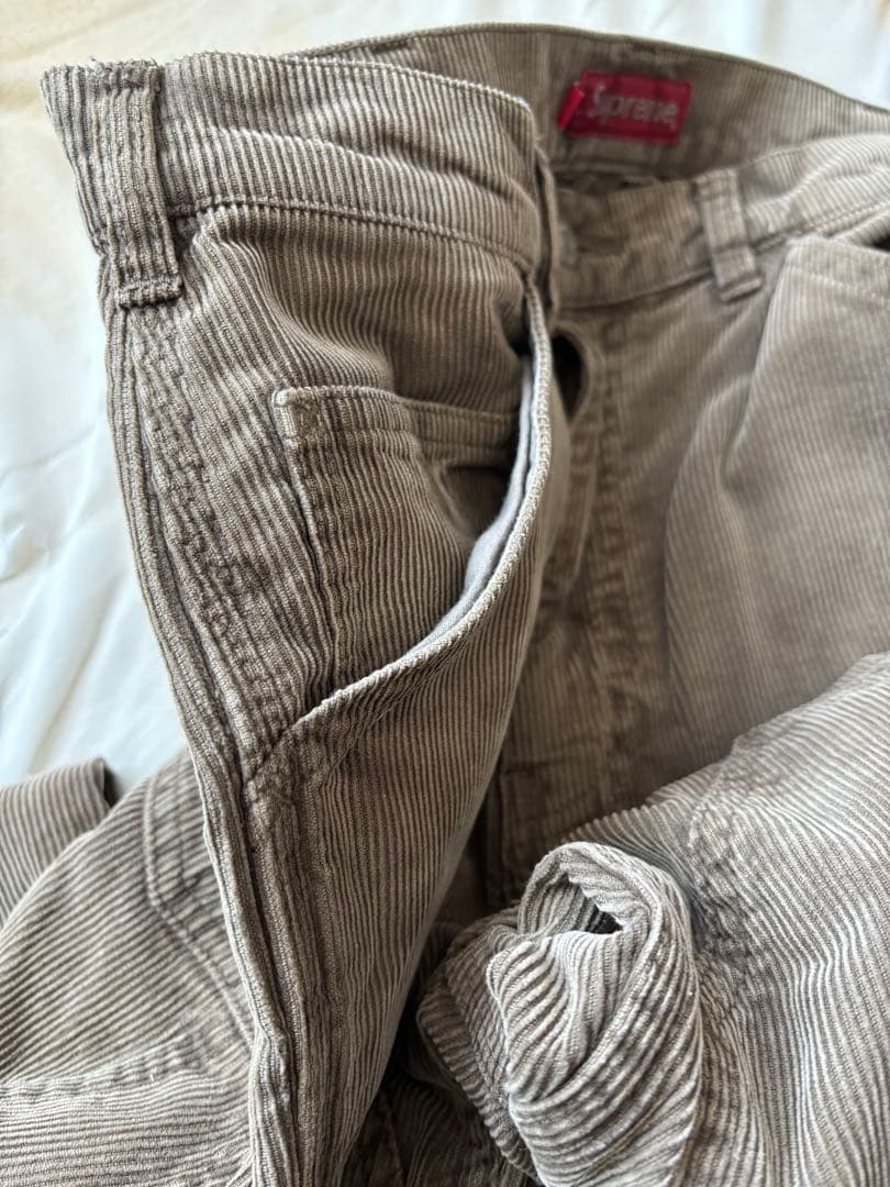 Supreme シュプリーム コーデュロイペインターパンツ 茶 30