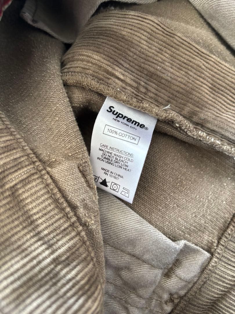 Supreme シュプリーム コーデュロイペインターパンツ 茶 30