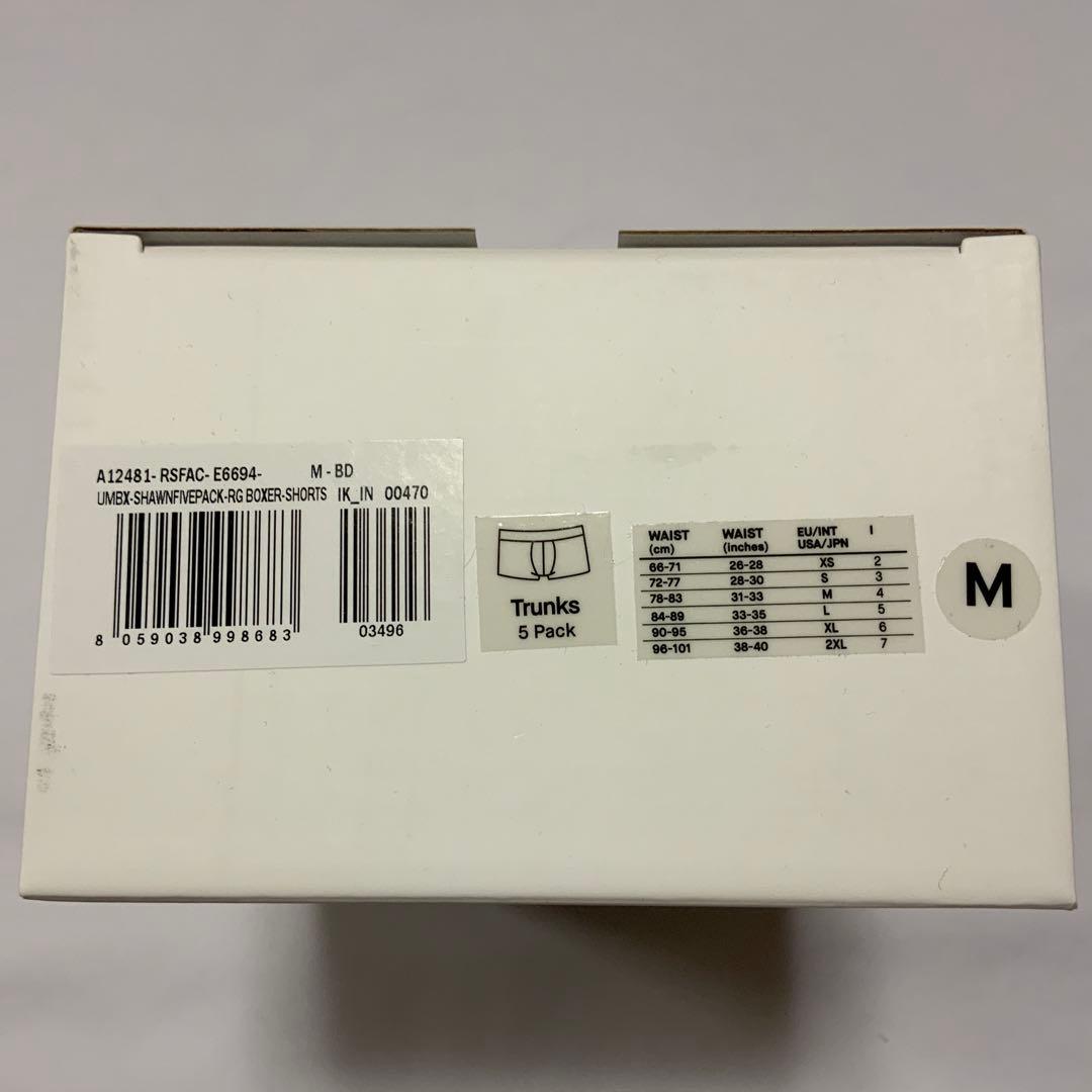 下着・アンダーウェア UMBX-SHAWNFIVEPACK-RG BOXER-SHORTS M