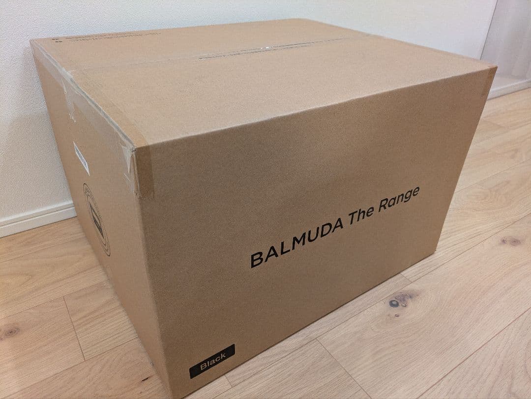 たらちゃん【新品・未開封】BALMUDA The RangeK09A-BK