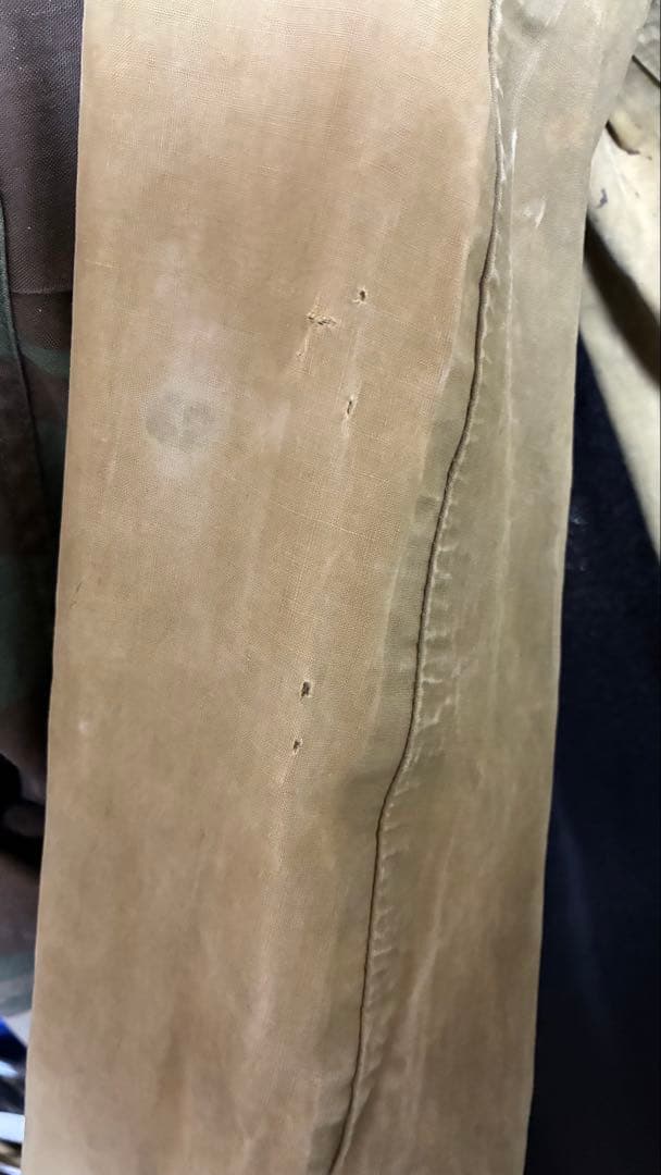 40s 50s 米軍　実物　USN N−2デッキ　レインパーカー