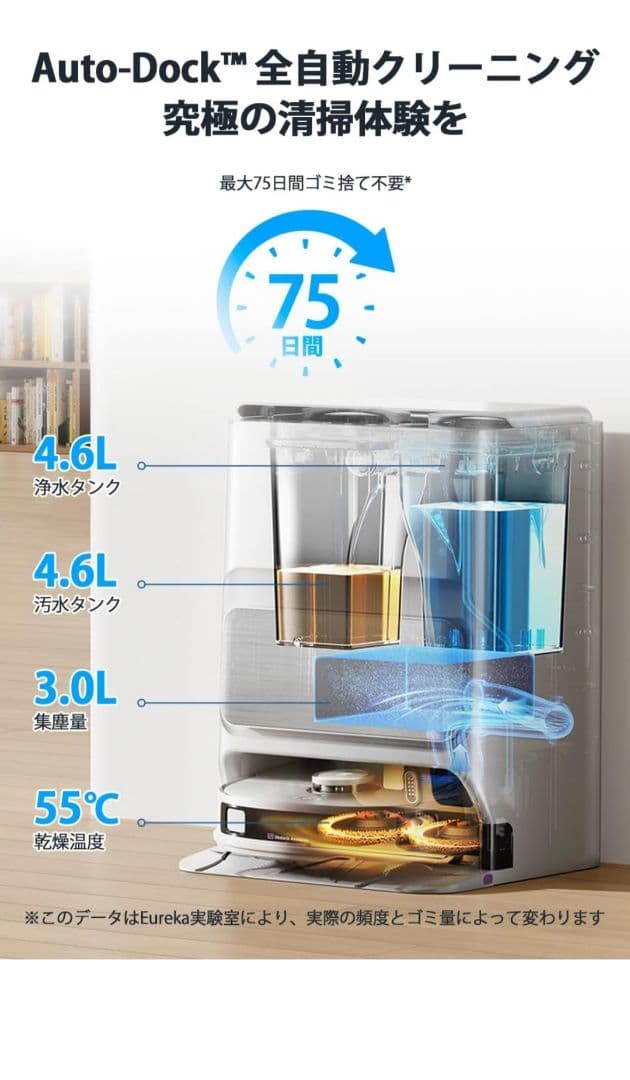 eureka J12 ULTRA ロボット掃除機