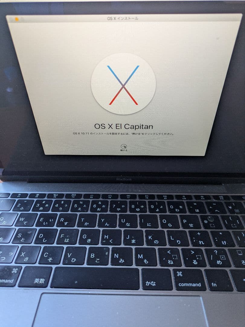 【ジャンク品】Apple MacBook A1534 EMC2746 シルバー