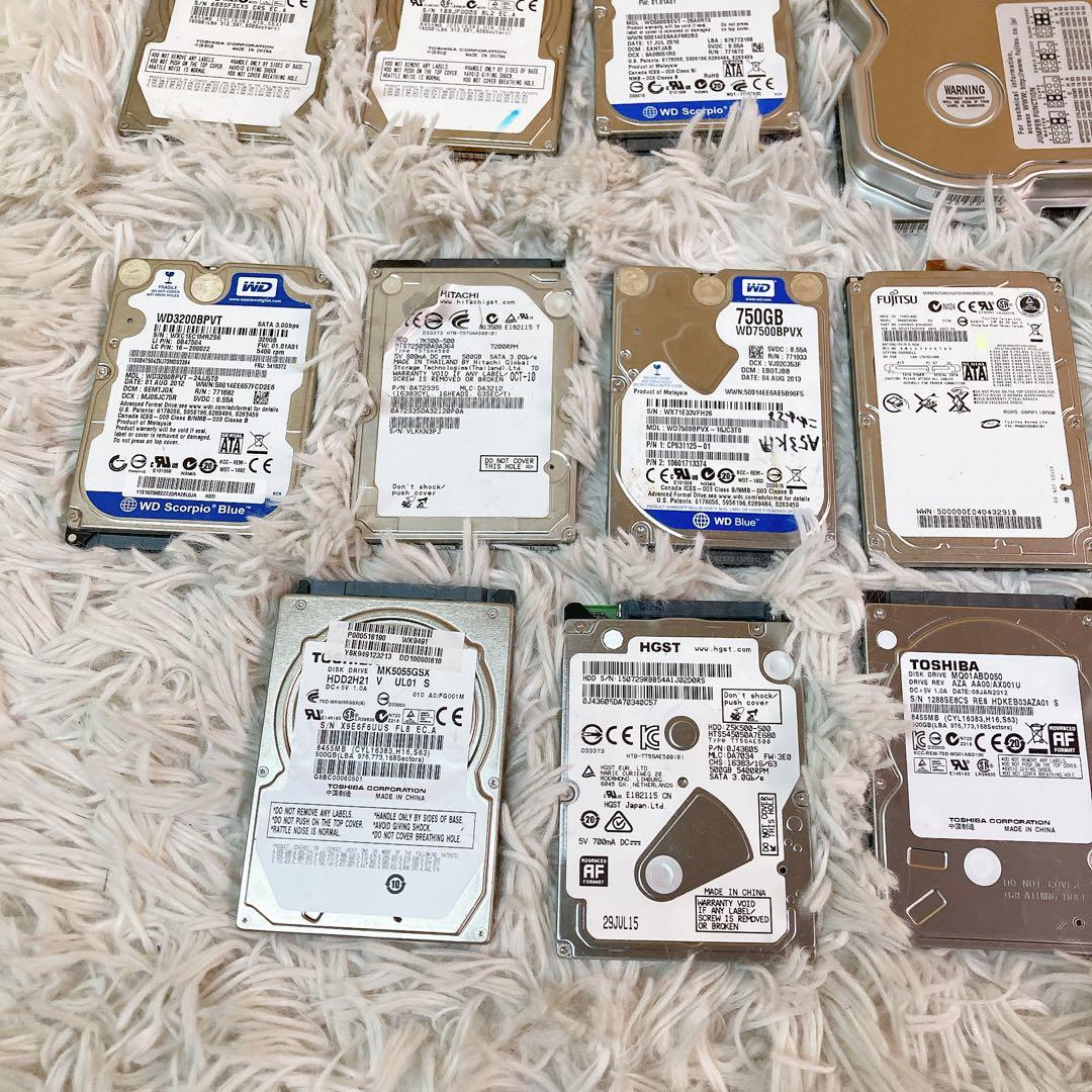 HDD まとめ売り　24個セット　ジャンク　TOSHIBA WD HITACHI