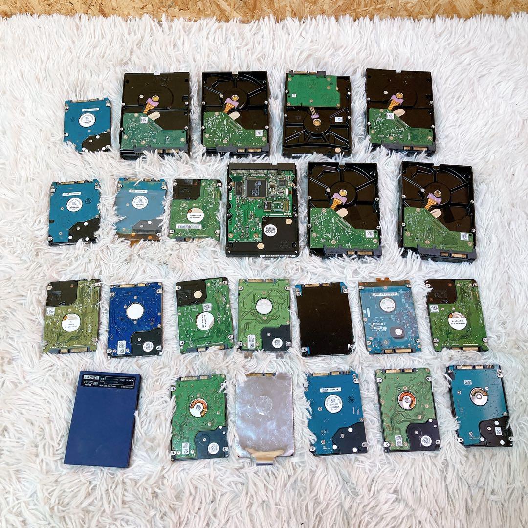 HDD まとめ売り　24個セット　ジャンク　TOSHIBA WD HITACHI