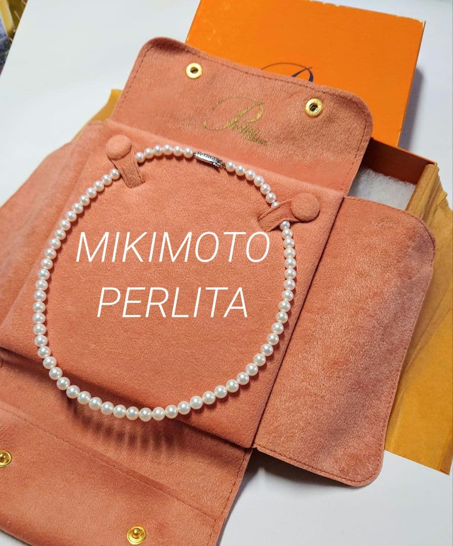 MIKIMOTO ミキモト PERLITA　アコヤ本真珠パールネックレス