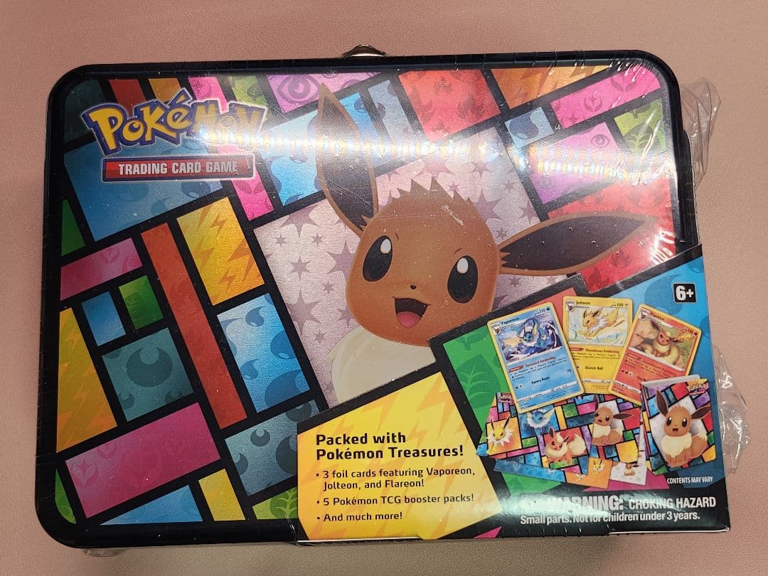 ポケモンカードゲーム イーブイ トレジャー缶