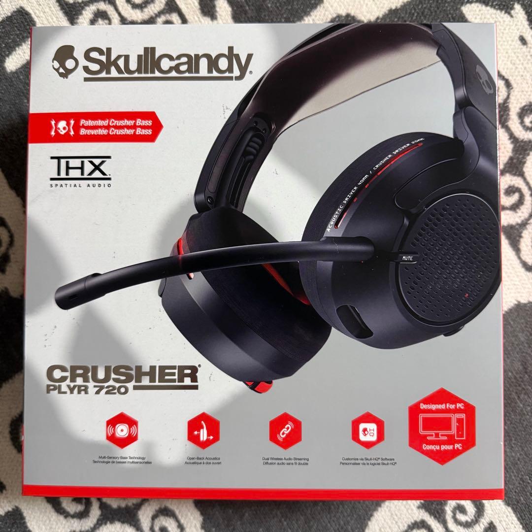 Skullcandy Crusher PLYR 720 ワイヤレスヘッドセット