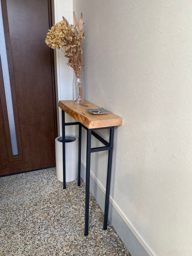 一枚板　コンソールテーブル