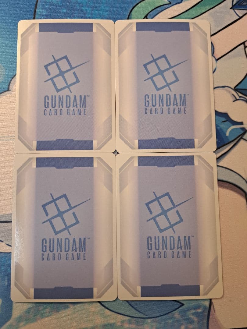 ガンダムカードゲーム　格闘戦　パラレル 4枚セット