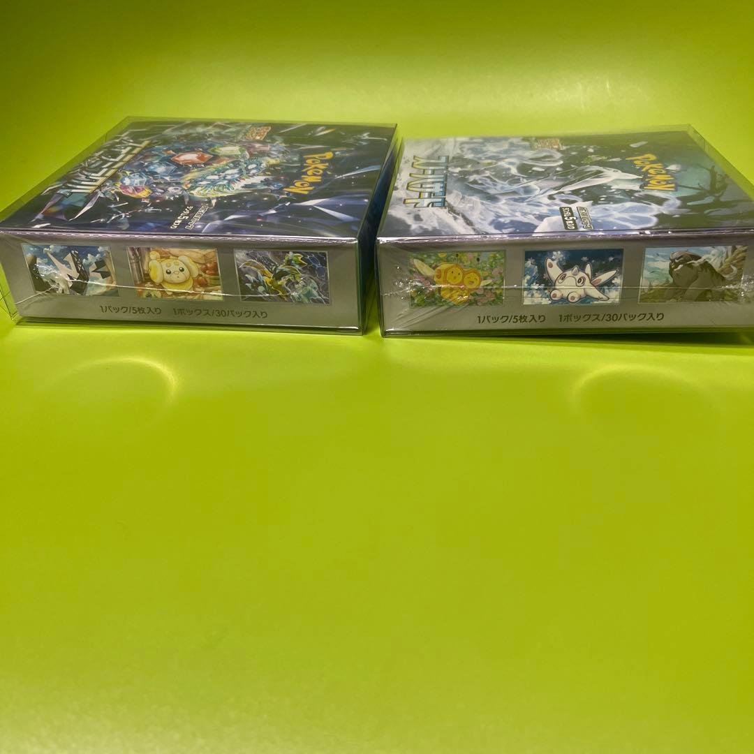 ポケモンカードゲーム スノーハザード　ステラミラクルboxセット　シュリンク付