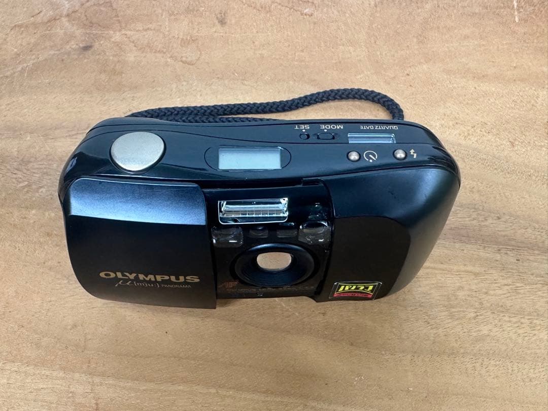 OLYMPUS μ[mju:] PANORAMA フィルムカメラ フィルム付き