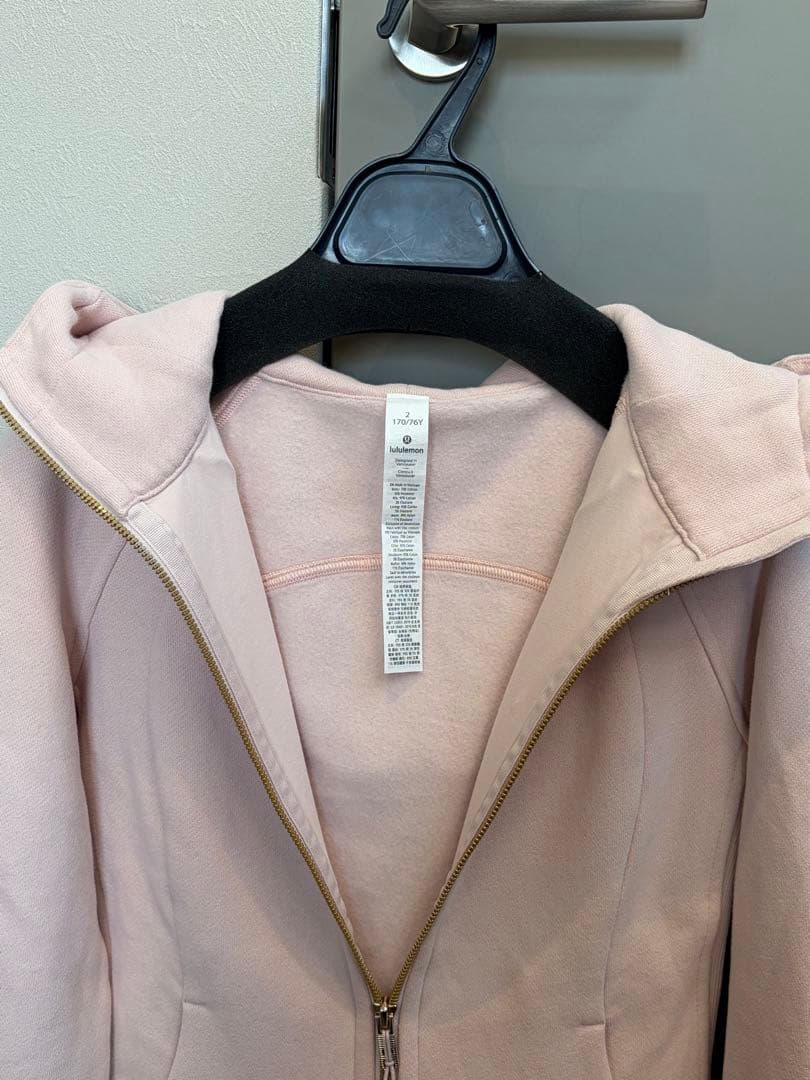 lululemon ルルレモン　Scuba フルジップフーディ サイズ2