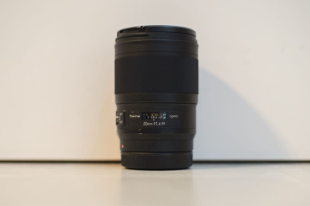 Tokina Opera 50mm f1.4 ff EFマウント