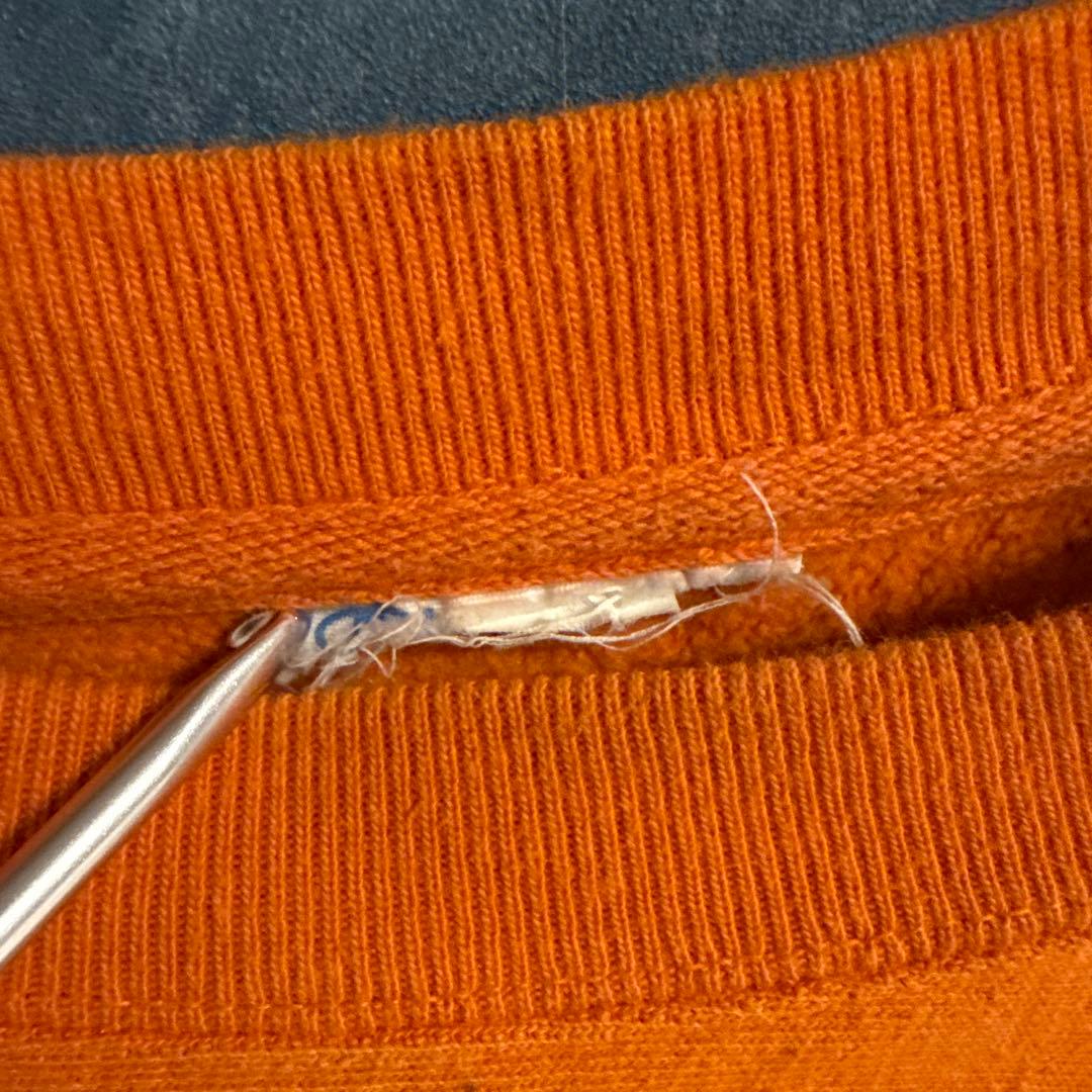 【希少カラー】リバースウィーブ　オレンジ　ヴィンテージ