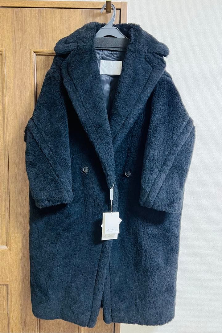 MAX MARAマックスマーラ テディベア アイコンコート XSサイズ ブラック