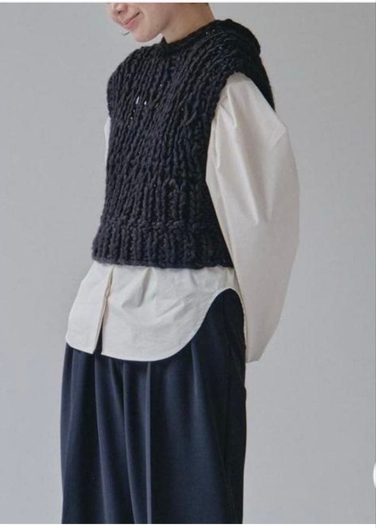 TODAYFUL Chunky handknit vest ニットベスト