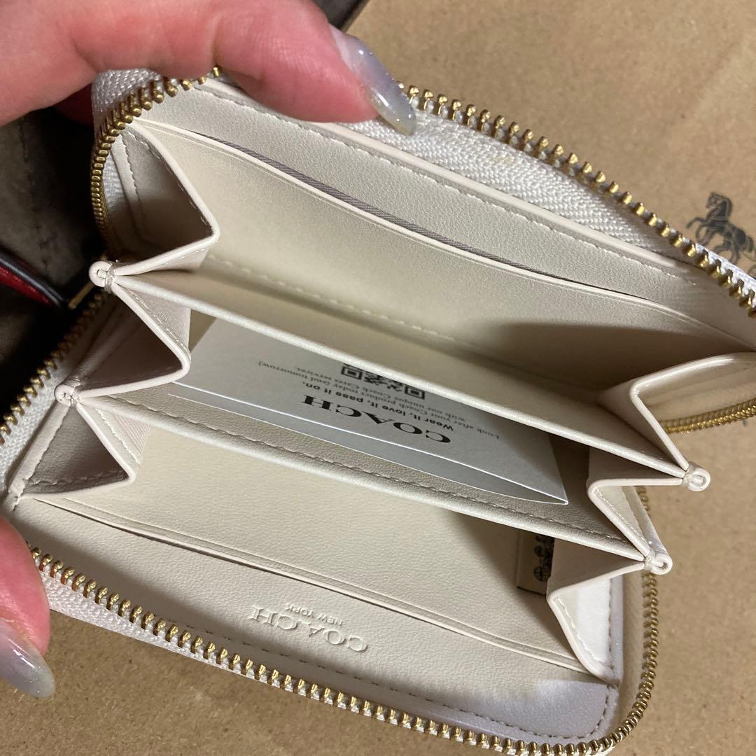 COACH チェリー柄 ケース　コーチ　正規品　さくらんぼ　財布　カード