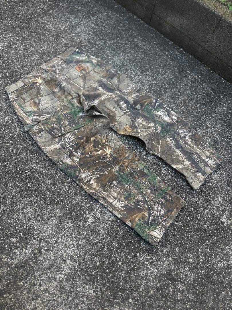 Carhartt Real Tree 迷彩柄 カーゴパンツUSA 38x30