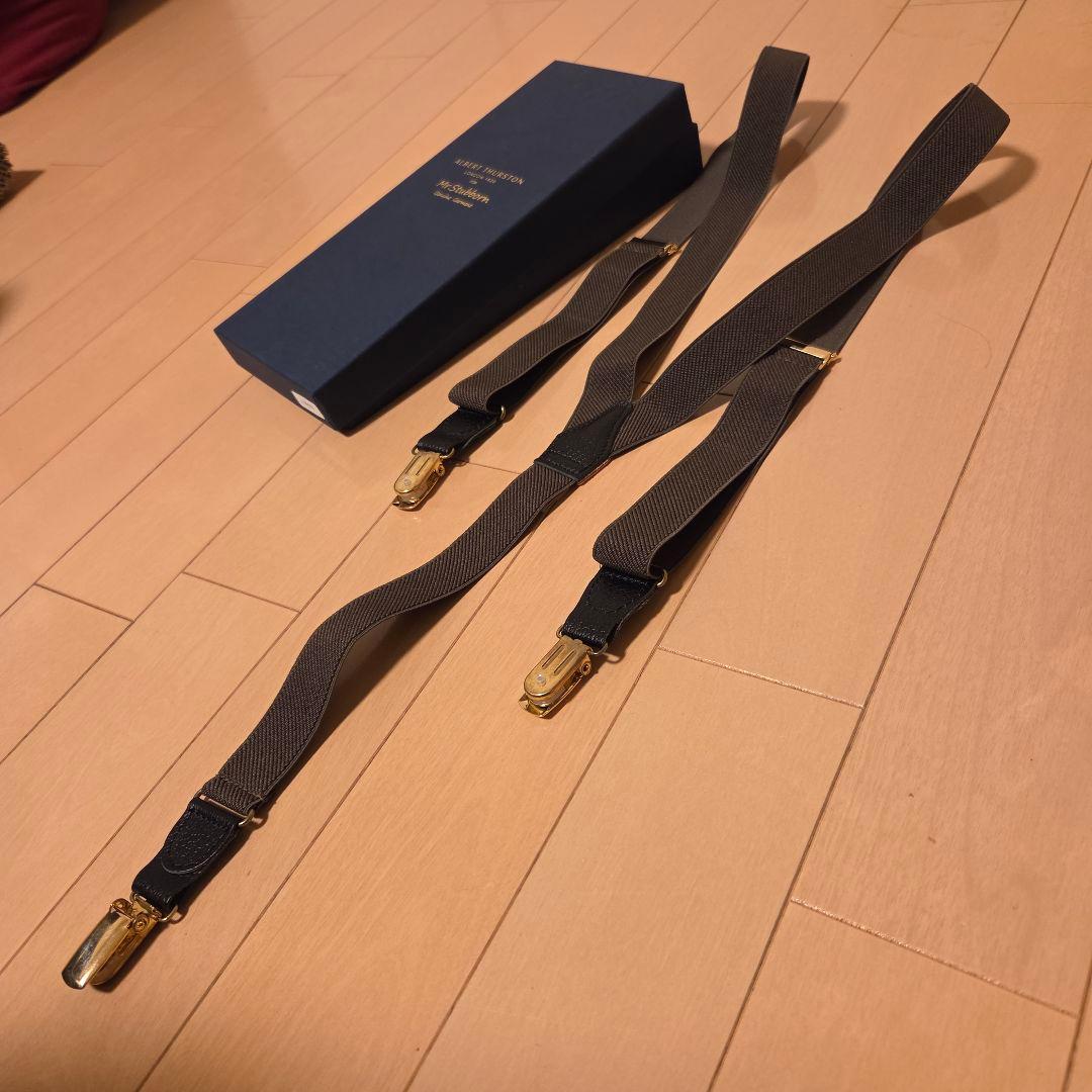 【アルバートサーストン  THURSTON】サスペンダー 結婚式