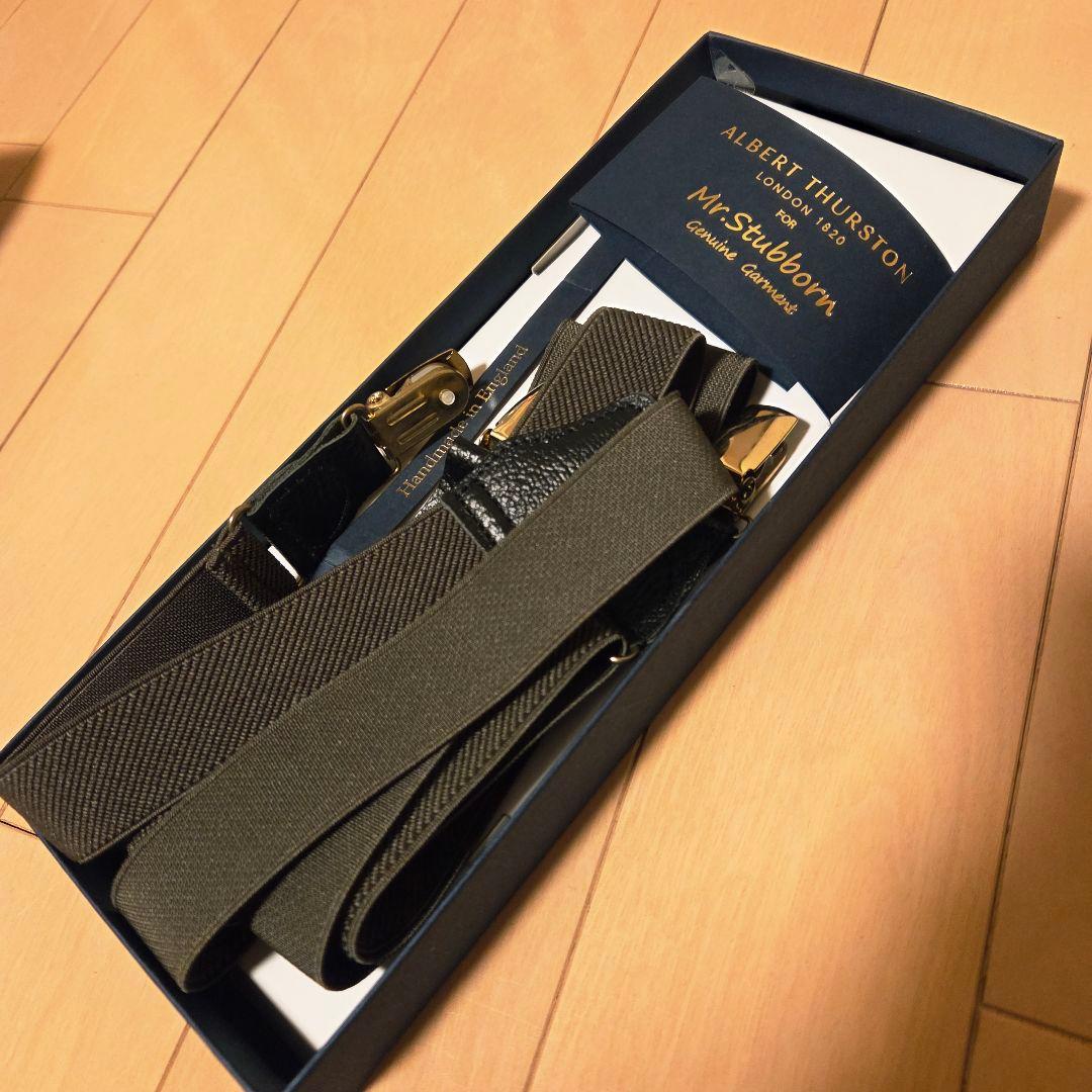【アルバートサーストン  THURSTON】サスペンダー 結婚式