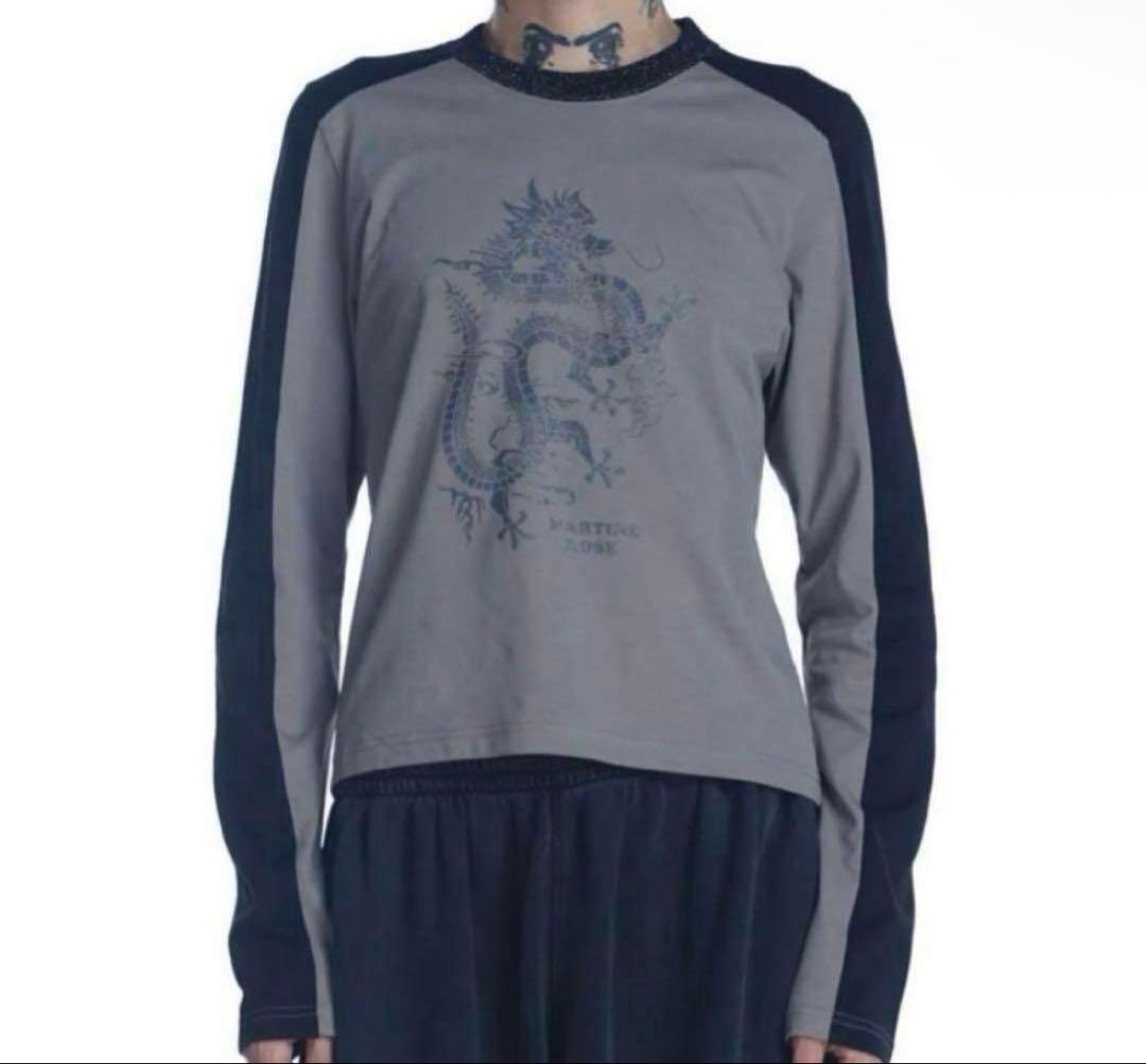 MARTIN ROSE ロングスリーブシュリンクTシャツ