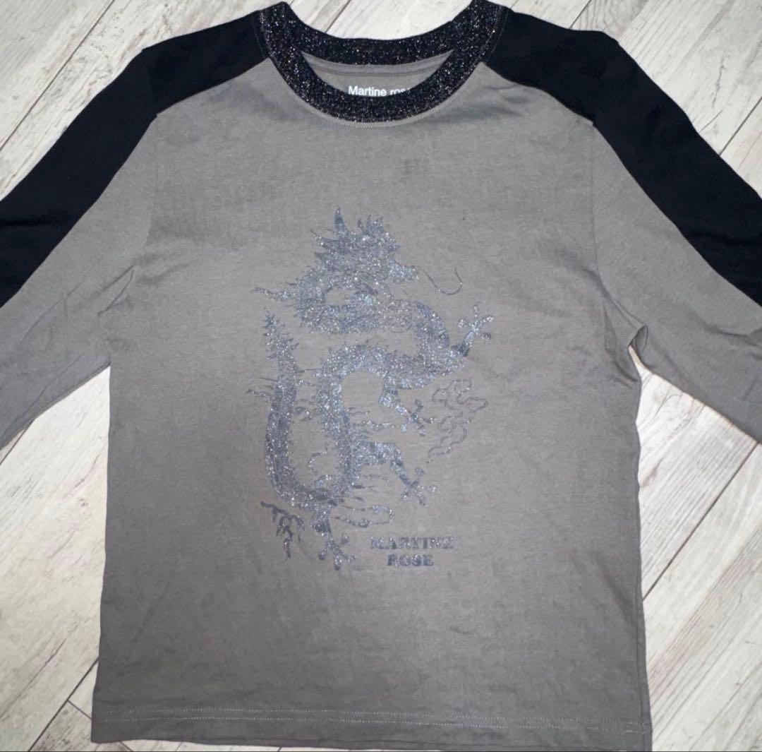 MARTIN ROSE ロングスリーブシュリンクTシャツ