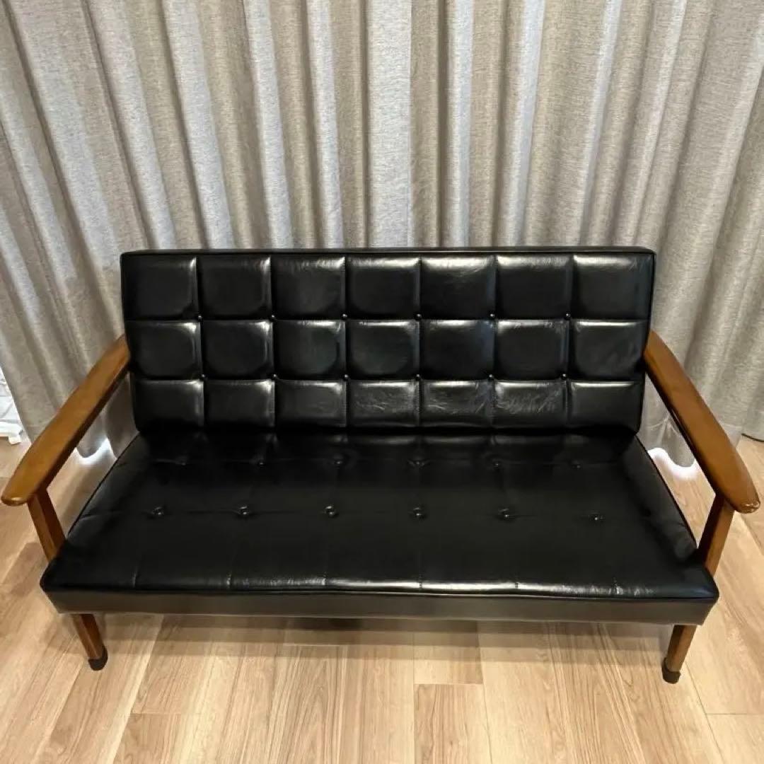 【正規店購入　送料込】カリモク60 Kチェア 2シーター