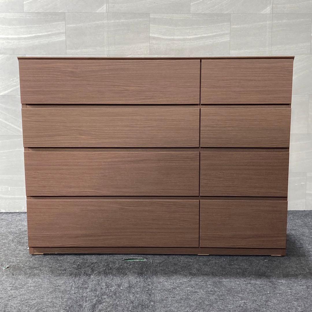 ニトリ ローチェスト クエス 120 幅120cm 4段 お買い得 d4870