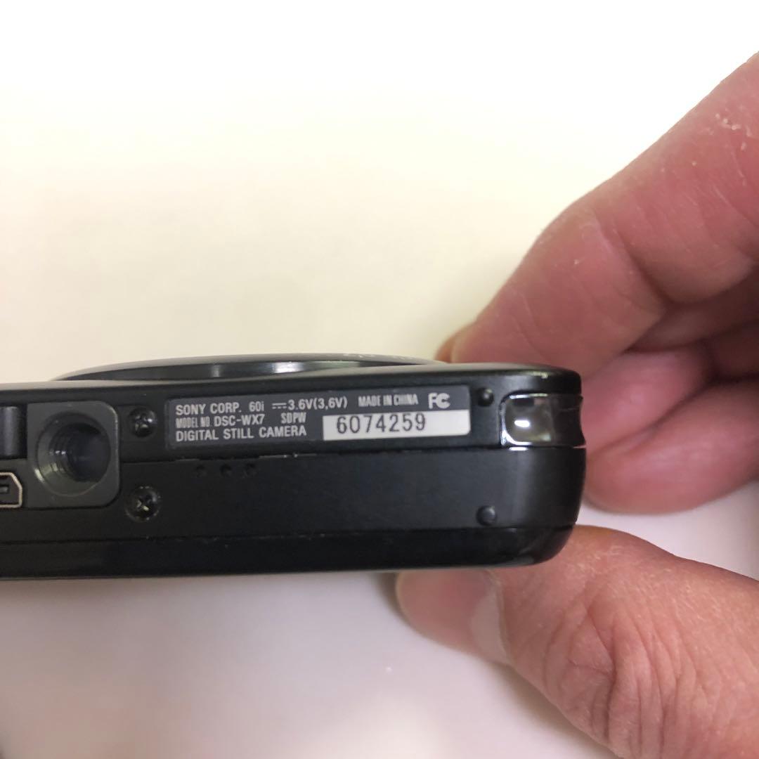 SONY Cyber-shot DSC-WX7　ブラック 【中古】