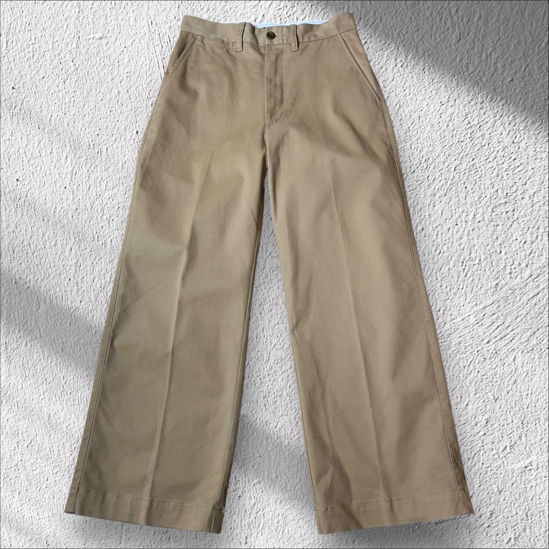 【美品】現行タグ ポロラルフローレン ポロチノ ワイドパンツ 4 チノパン