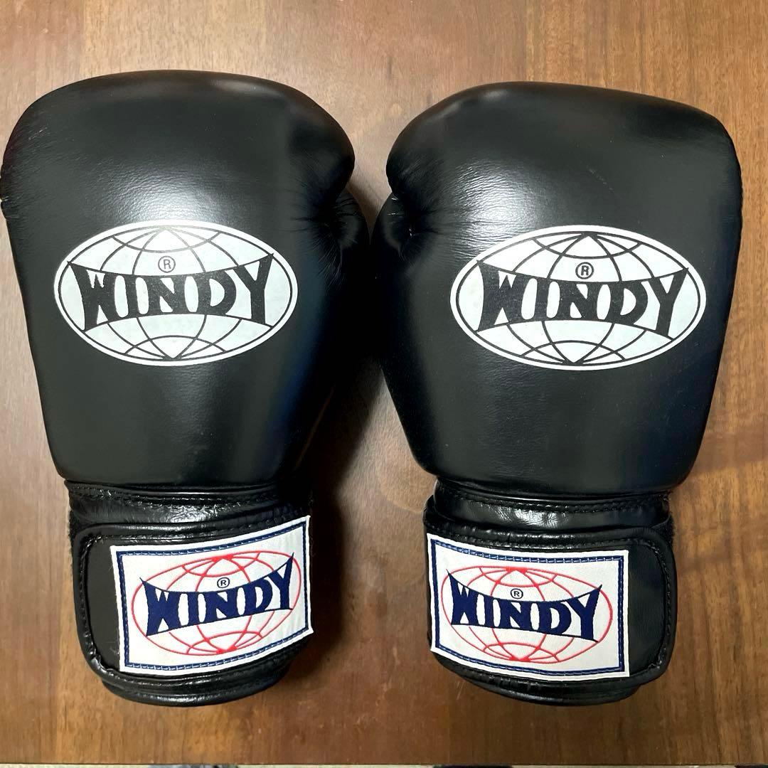 WINDY ボクシンググローブ 14oz BGVH 黒