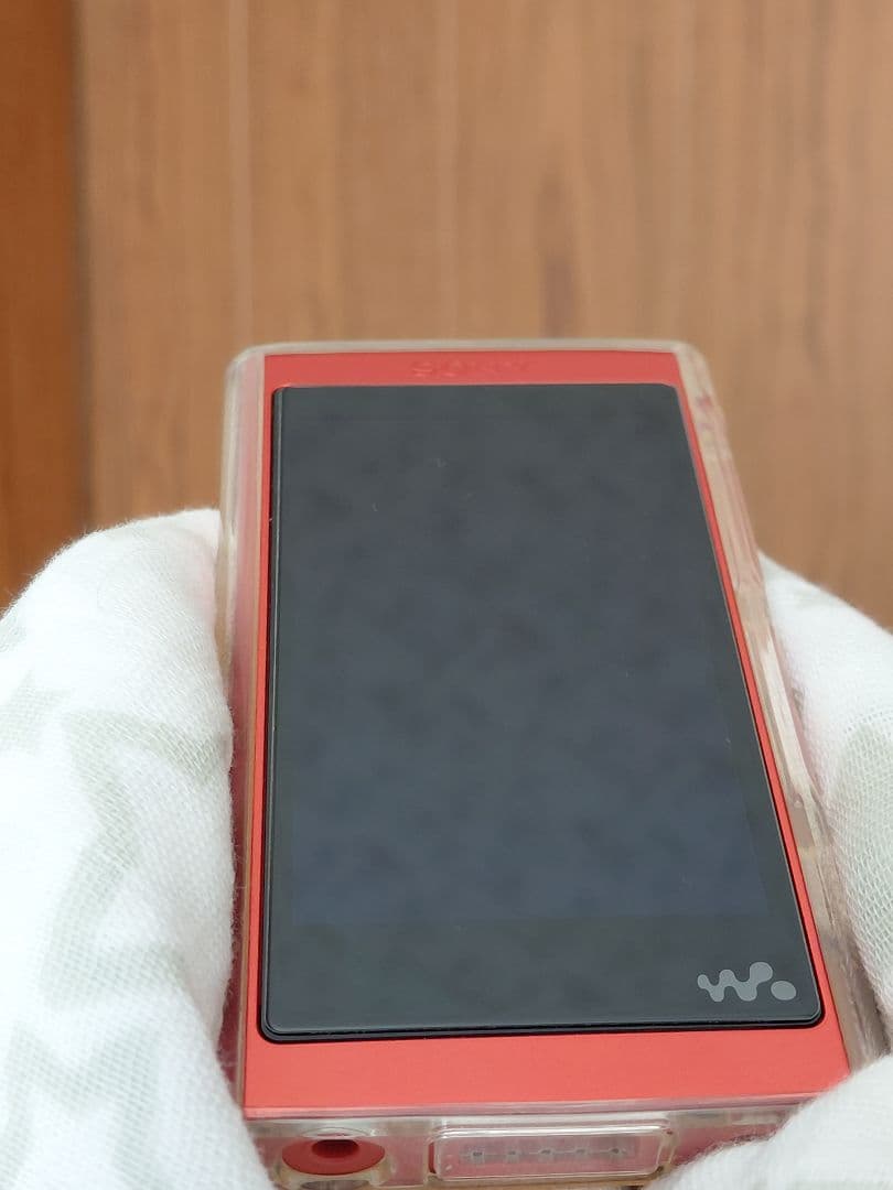 ウ*ュ様 sony walkman nw-a505　ピンク　レッド　本体　充電器