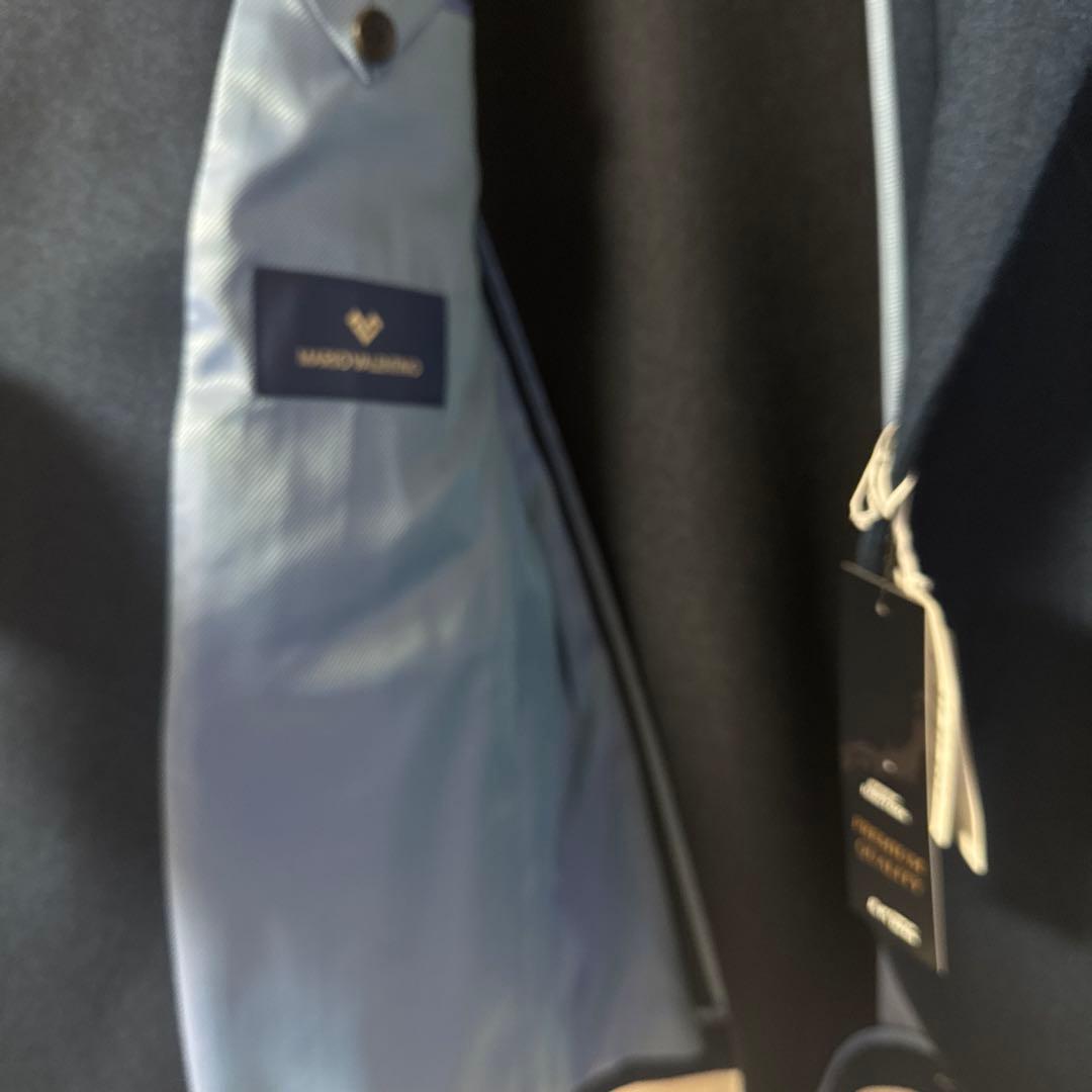 【新品】マリオバレンチノ×尾州ウール テーラードジャケット ネイビー AB6