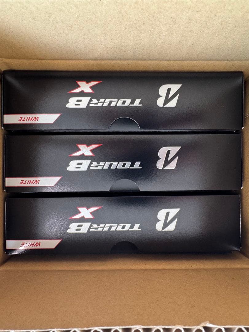 ブリヂストン ツアーBX ホワイト 3ダース