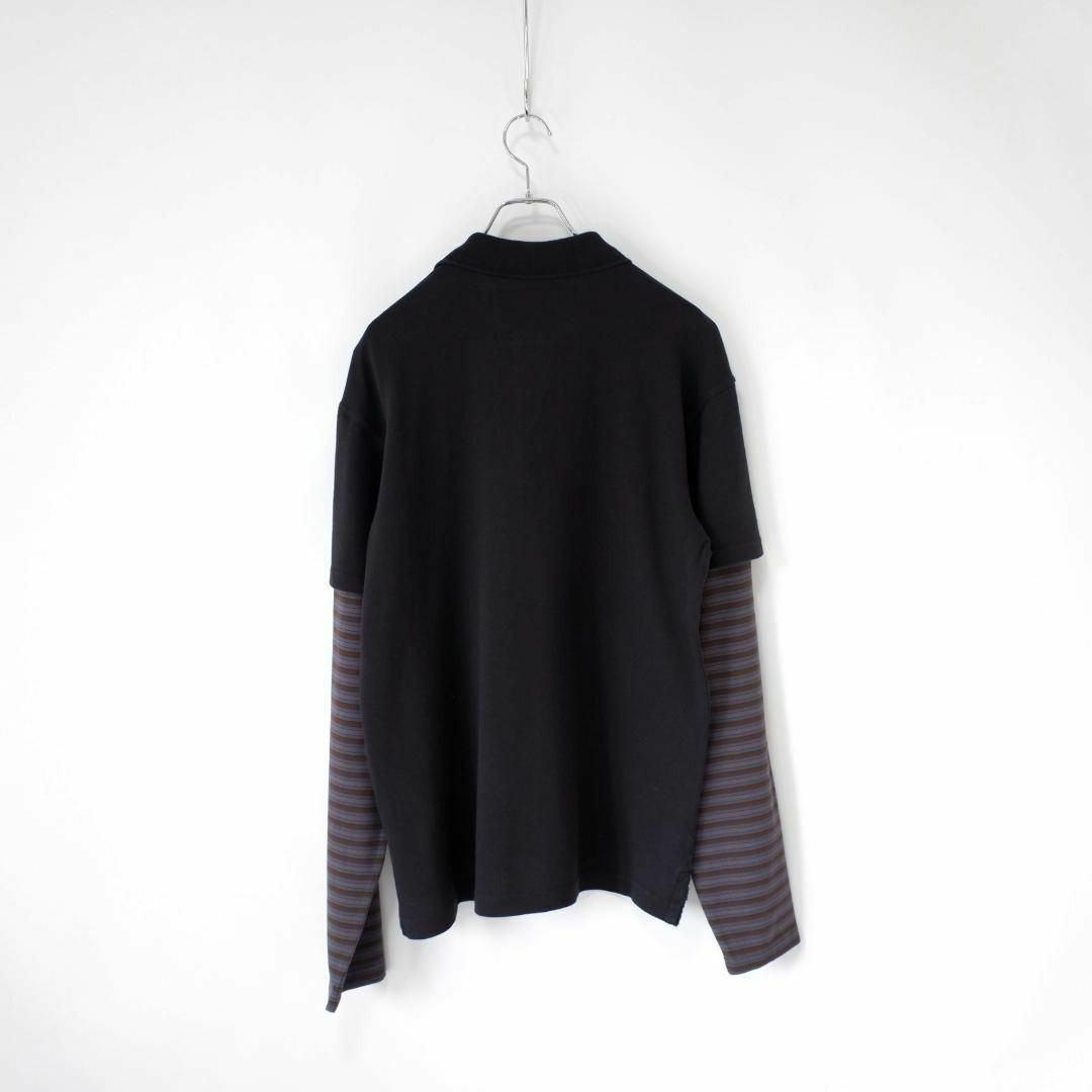 トップス 25ss ERL DOUBLE SLEEVE POLO T-SHIRT