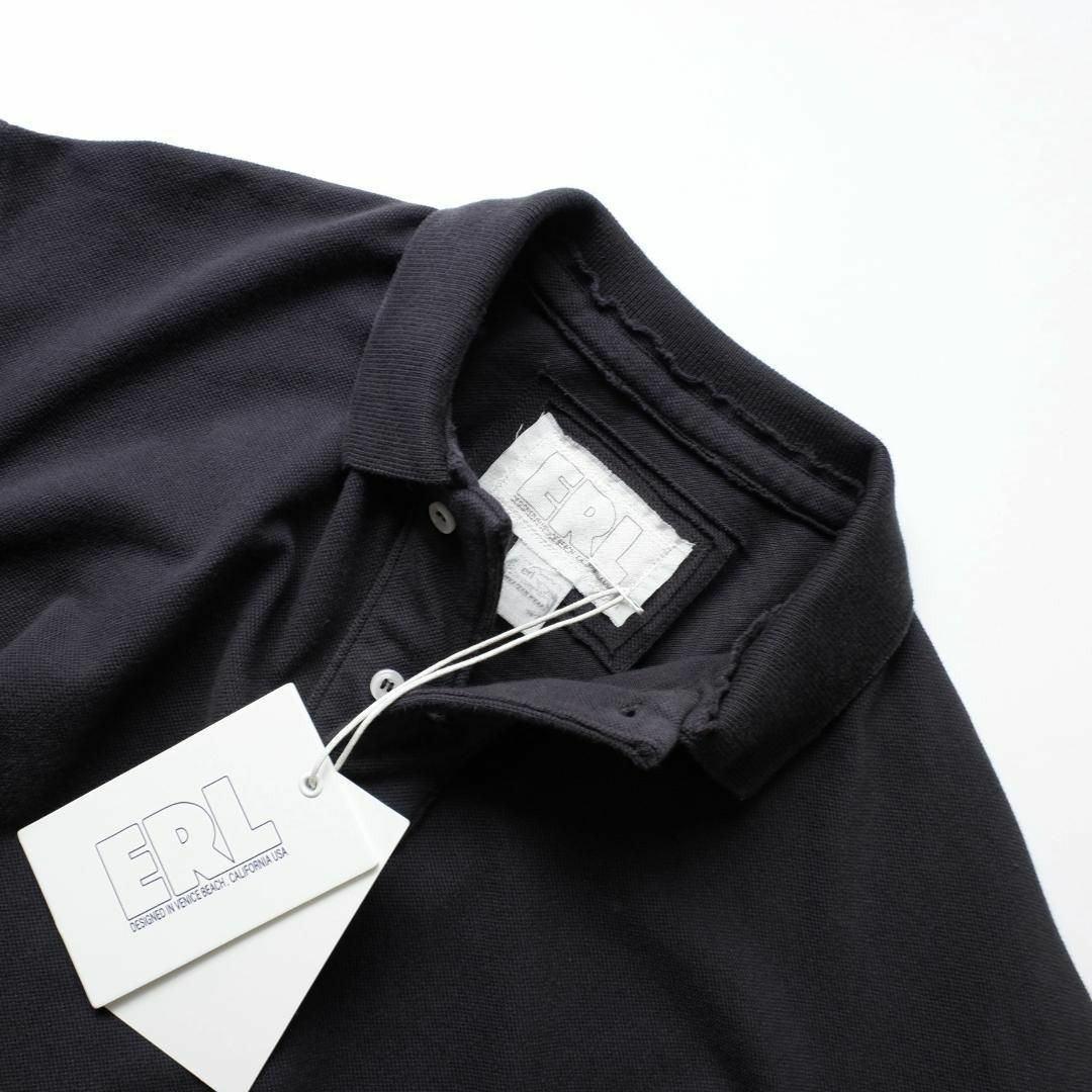 トップス 25ss ERL DOUBLE SLEEVE POLO T-SHIRT