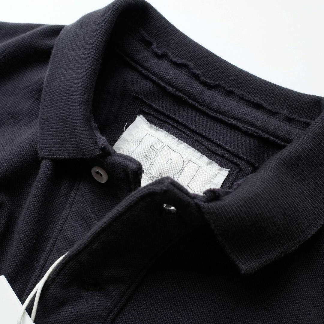 トップス 25ss ERL DOUBLE SLEEVE POLO T-SHIRT