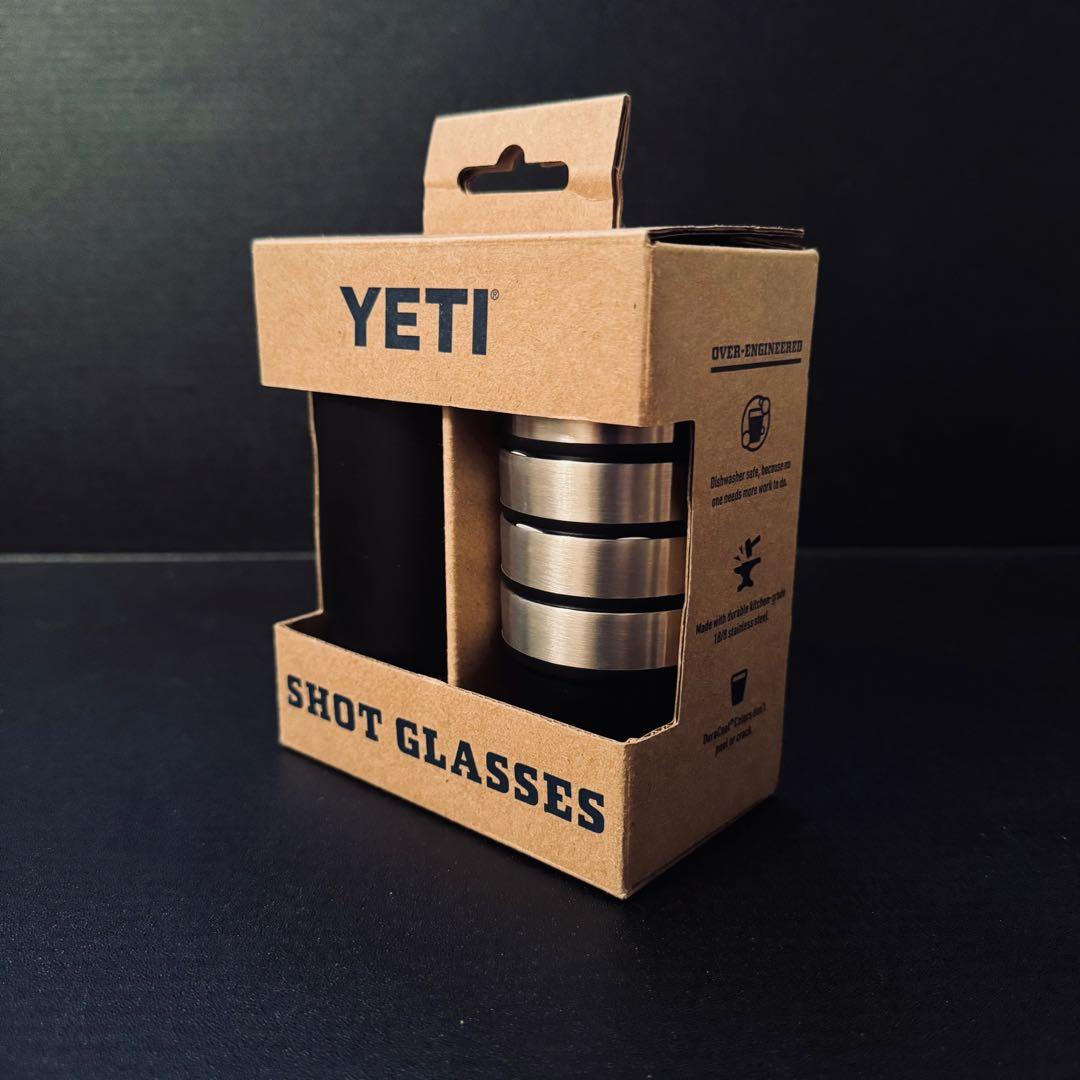 【新品未使用】YETI ショットグラス ステンレス ブラック