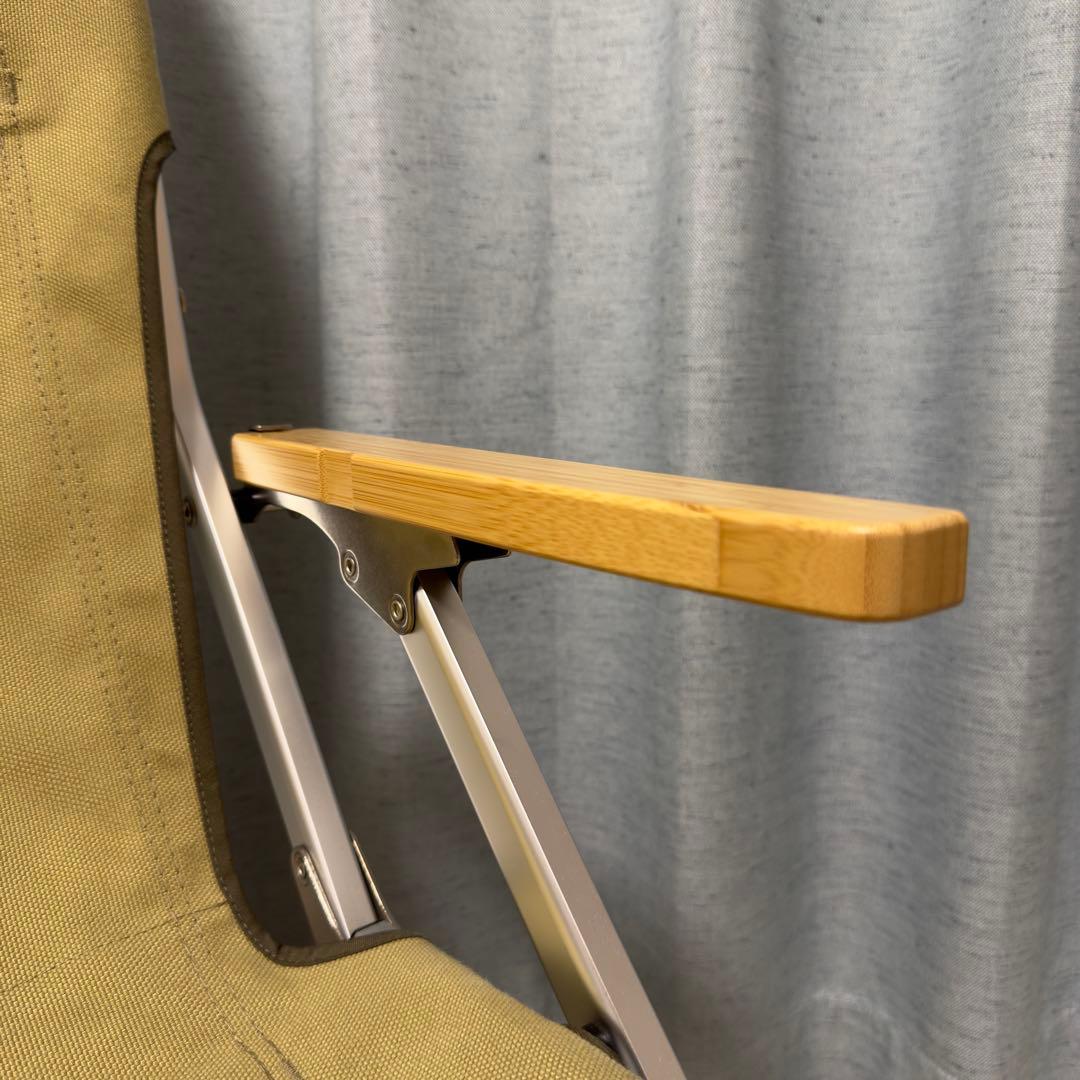  peak ローチェア30 チェア カーキ 室内使用・保管　美品