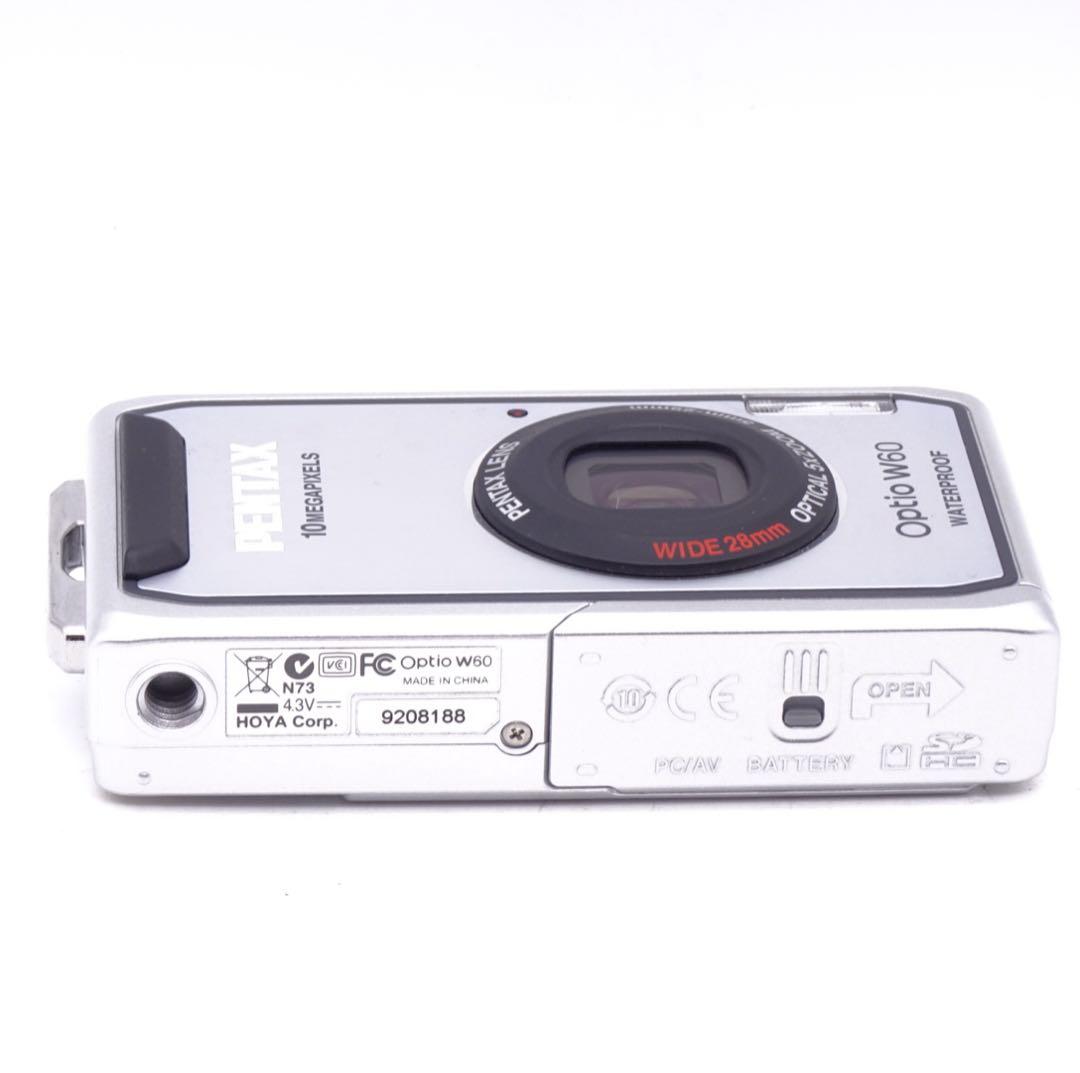 【動作確認済】 PENTAX Optio W60 オールドコンデジ
